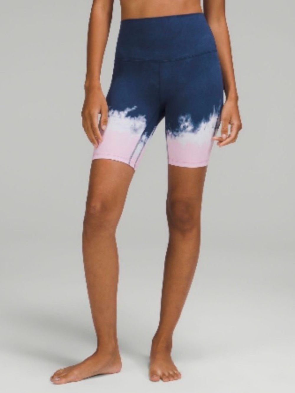 Lululemon Align High Rise Short 8” Tie Dye Shorts